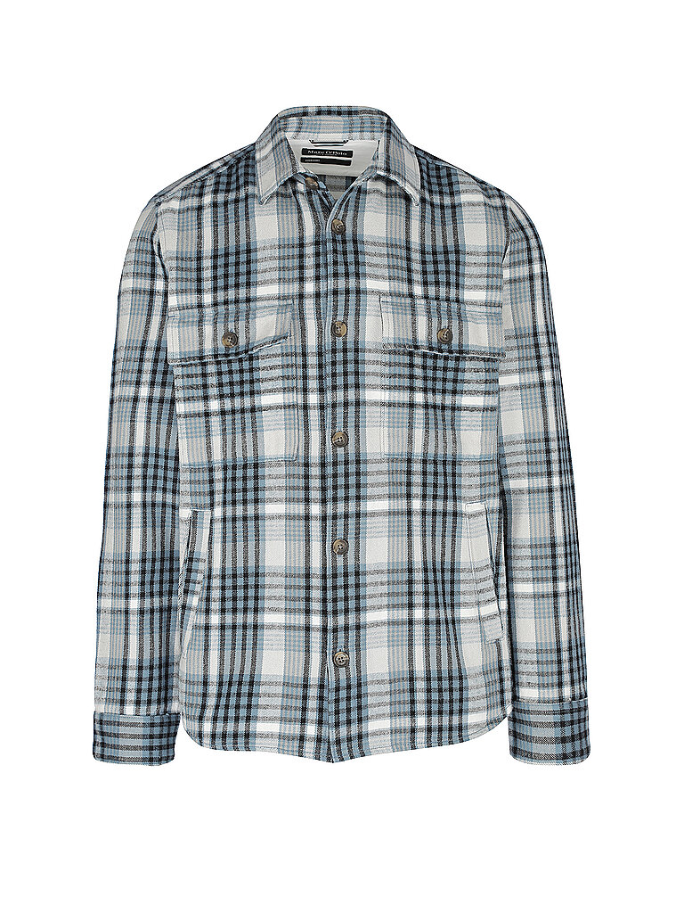 MARC O'POLO Overshirt  blau | S